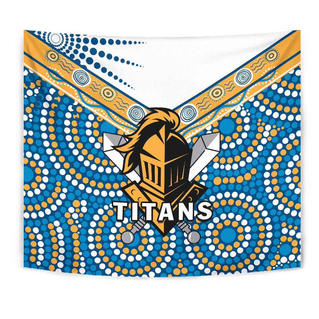 Titans Knight Tapestry Gold Coast - Vibe Hoodie Shop