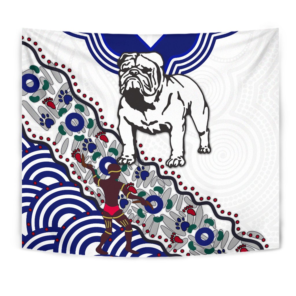 Bulldogs Tapestry Indigenous - Vibe Hoodie Shop