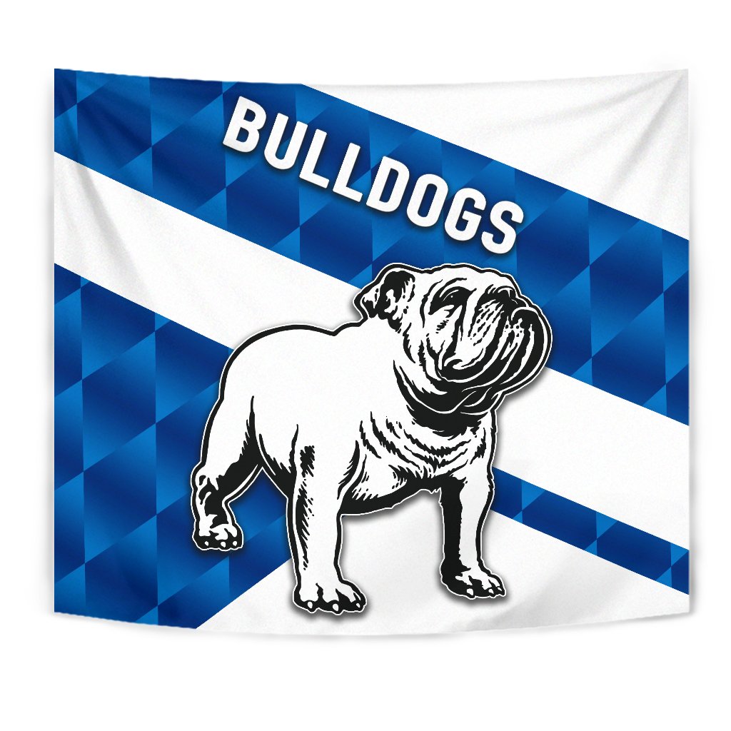 Bulldogs Tapestry Sporty Style - Vibe Hoodie Shop