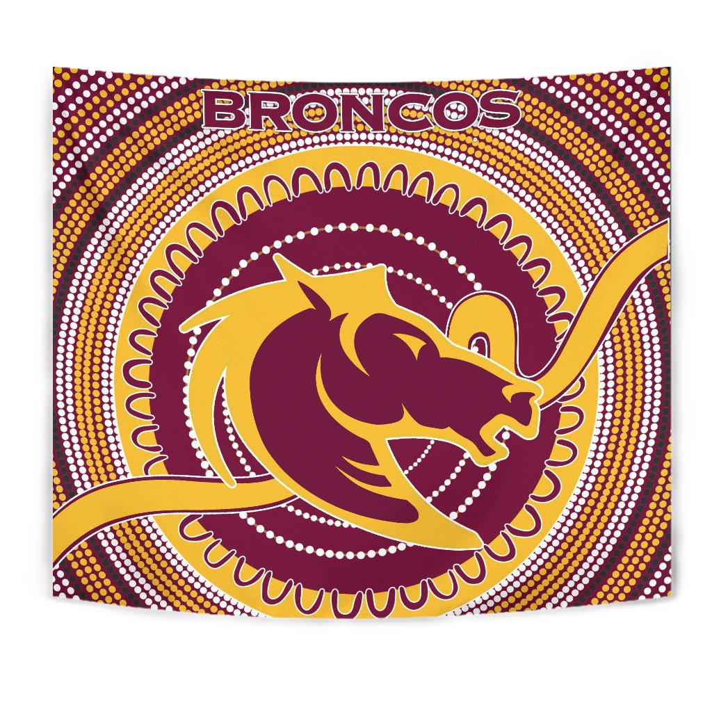 Brisbane Tapestry Broncos Aboriginal - Vibe Hoodie Shop