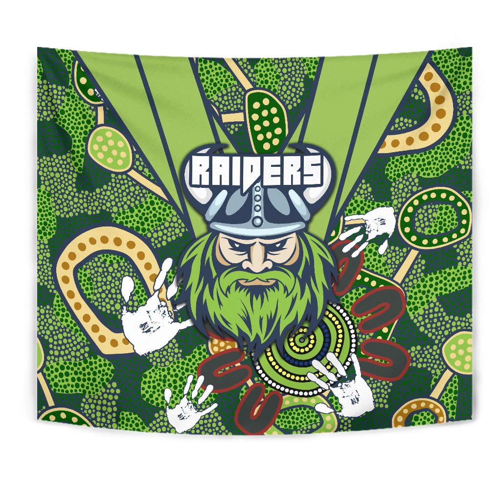 Raiders Tapestry Canberra Indigenous - Vibe Hoodie Shop