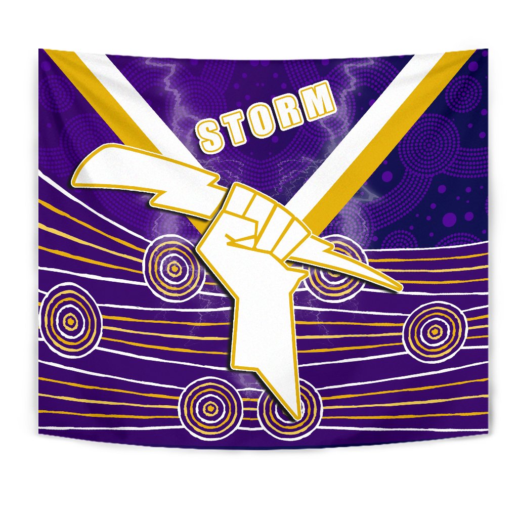 Storm Tapestry Indigenous Melbourne - Vibe Hoodie Shop