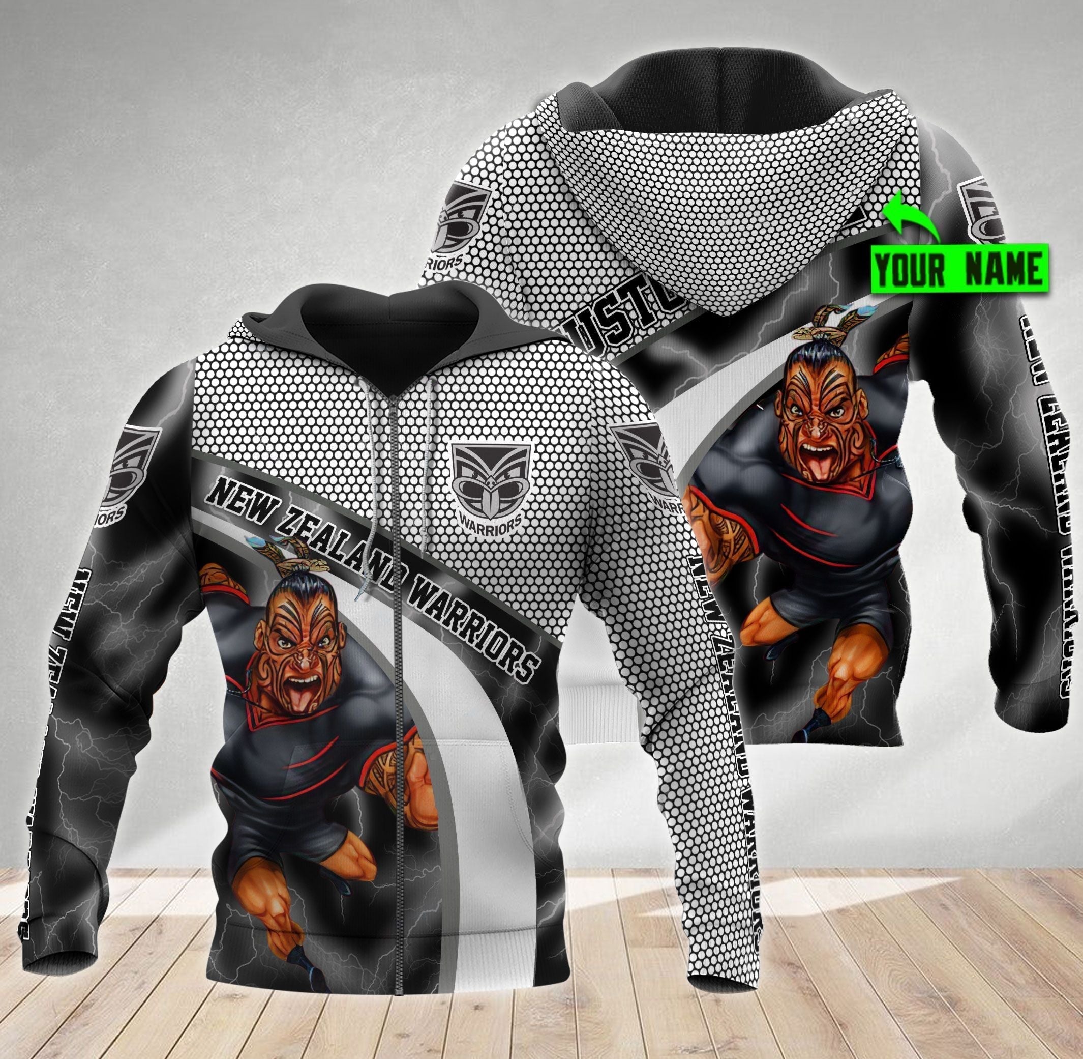 New Zealand Warriors Macost Personalized LT10 - Vibe Hoodie Shop