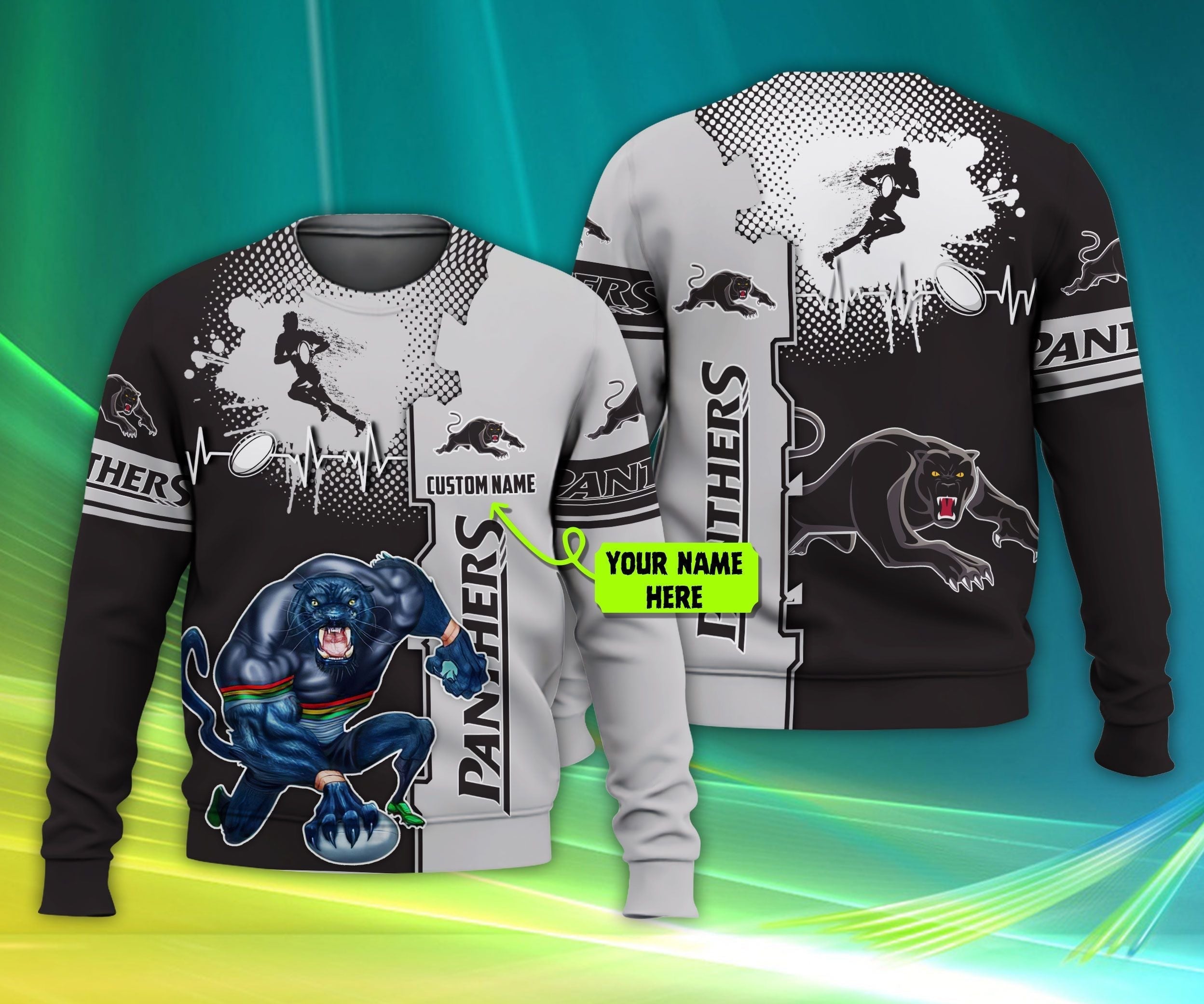 Penrith Panthers NRL Personalized Custom 3d Hoodie LT10 - Vibe Hoodie Shop