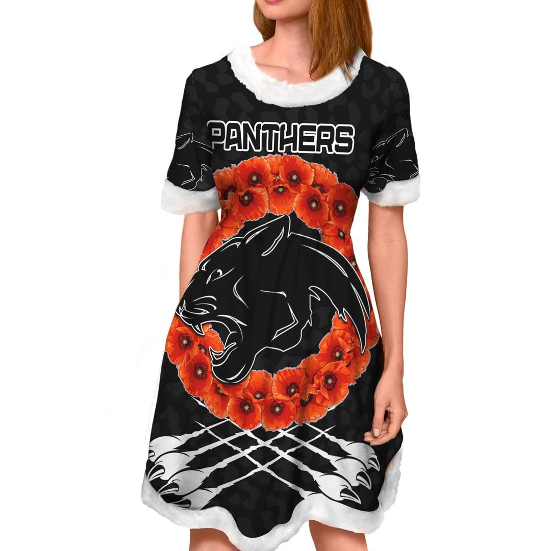 vibe-hoodie-dress-penrith-panthers-and-poppy-rugby-team-christmas-dress