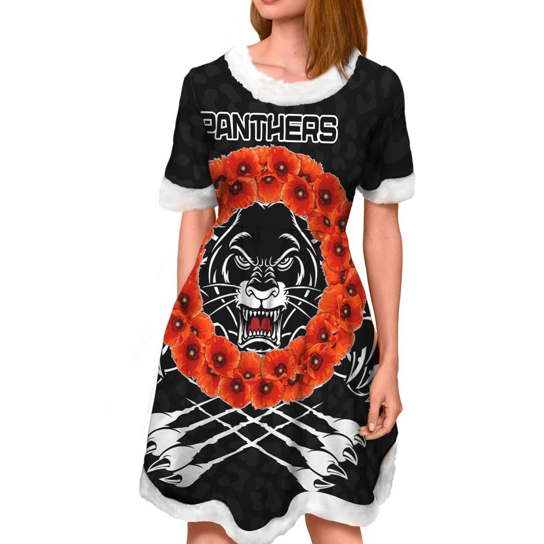 vibe-hoodie-dress-penrith-panthers-poppy-lest-we-forget-rugby-team-christmas-dress