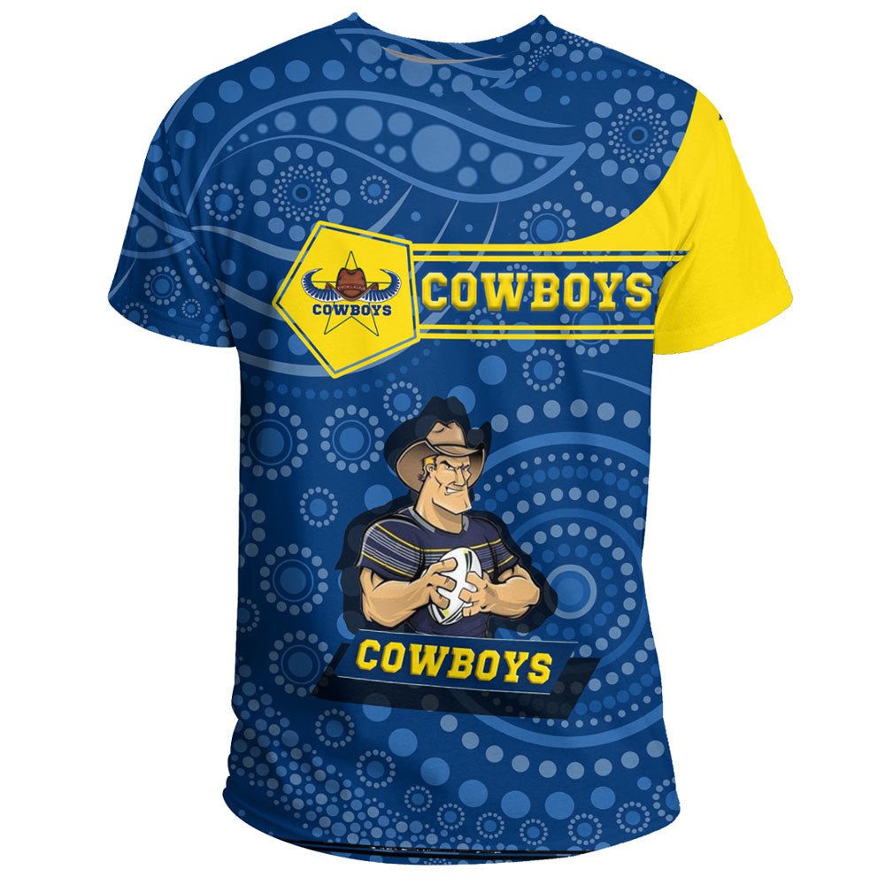 Vibe Hoodie Clothing - North Queensland Cowboys Simple Style T Shirt - Vibe Hoodie Shop