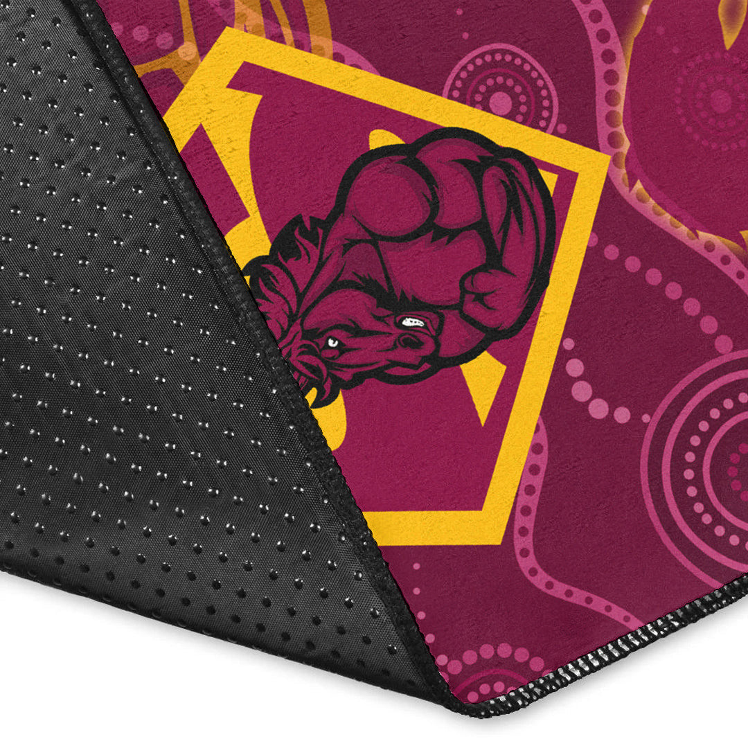 Vibe Hoodie Area Rug - Brisbane Broncos Superman Area Rug - Vibe Hoodie Shop