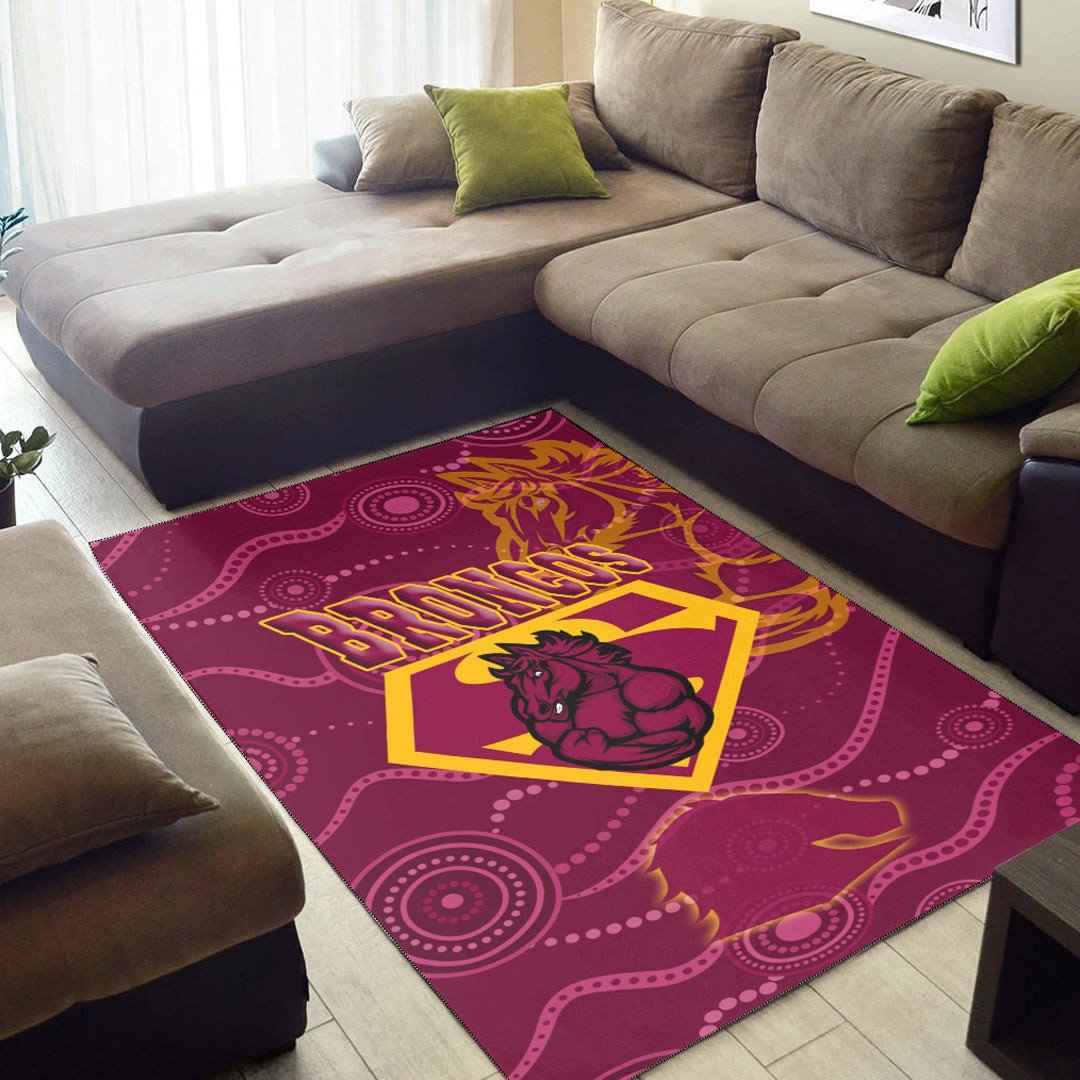 Vibe Hoodie Area Rug - Brisbane Broncos Superman Area Rug - Vibe Hoodie Shop