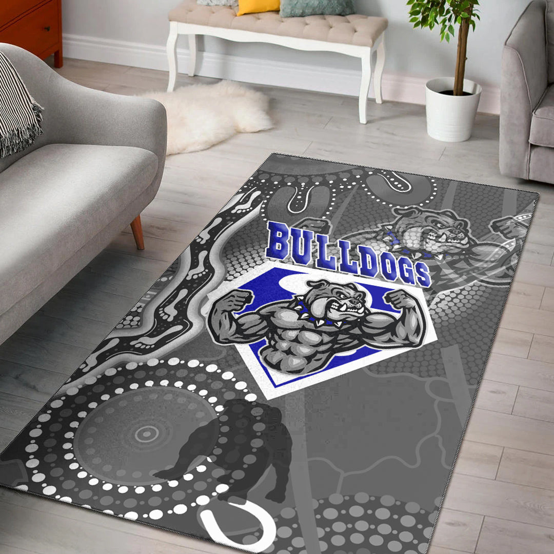 Vibe Hoodie Area Rug - Canterbury - Bankstown Bulldogs Superman Area Rug - Vibe Hoodie Shop