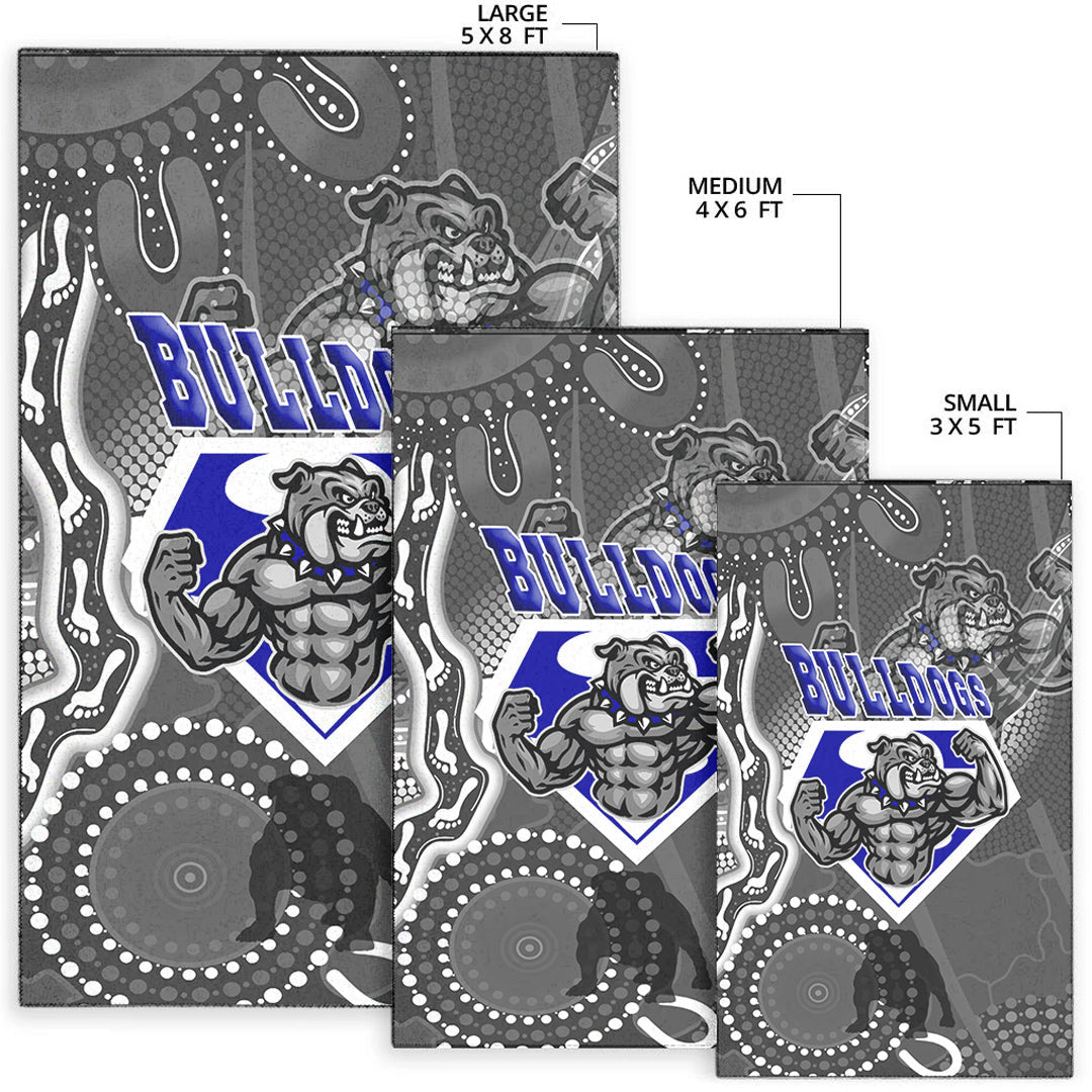 Vibe Hoodie Area Rug - Canterbury - Bankstown Bulldogs Superman Area Rug - Vibe Hoodie Shop