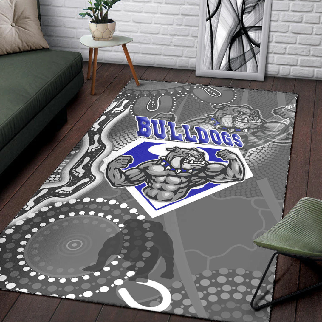 Vibe Hoodie Area Rug - Canterbury - Bankstown Bulldogs Superman Area Rug - Vibe Hoodie Shop