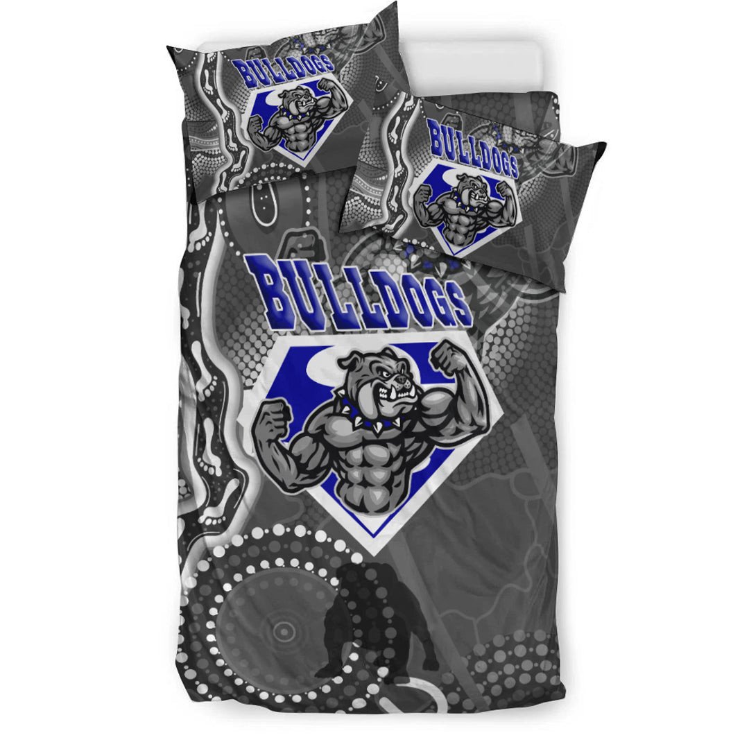Vibe Hoodie Bedding Set - Canterbury - Bankstown Bulldogs Superman Bedding Set - Vibe Hoodie Shop