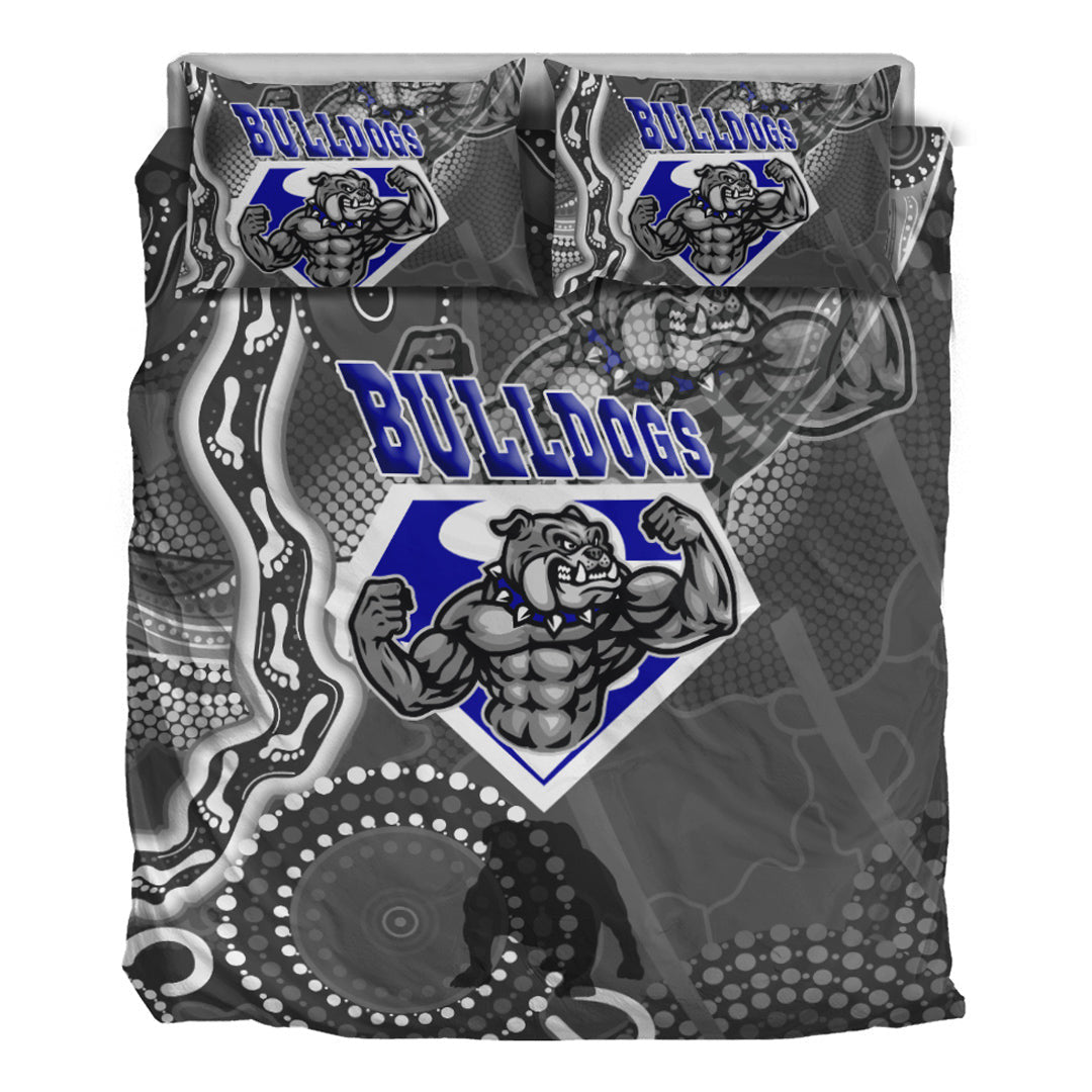 Vibe Hoodie Bedding Set - Canterbury - Bankstown Bulldogs Superman Bedding Set - Vibe Hoodie Shop