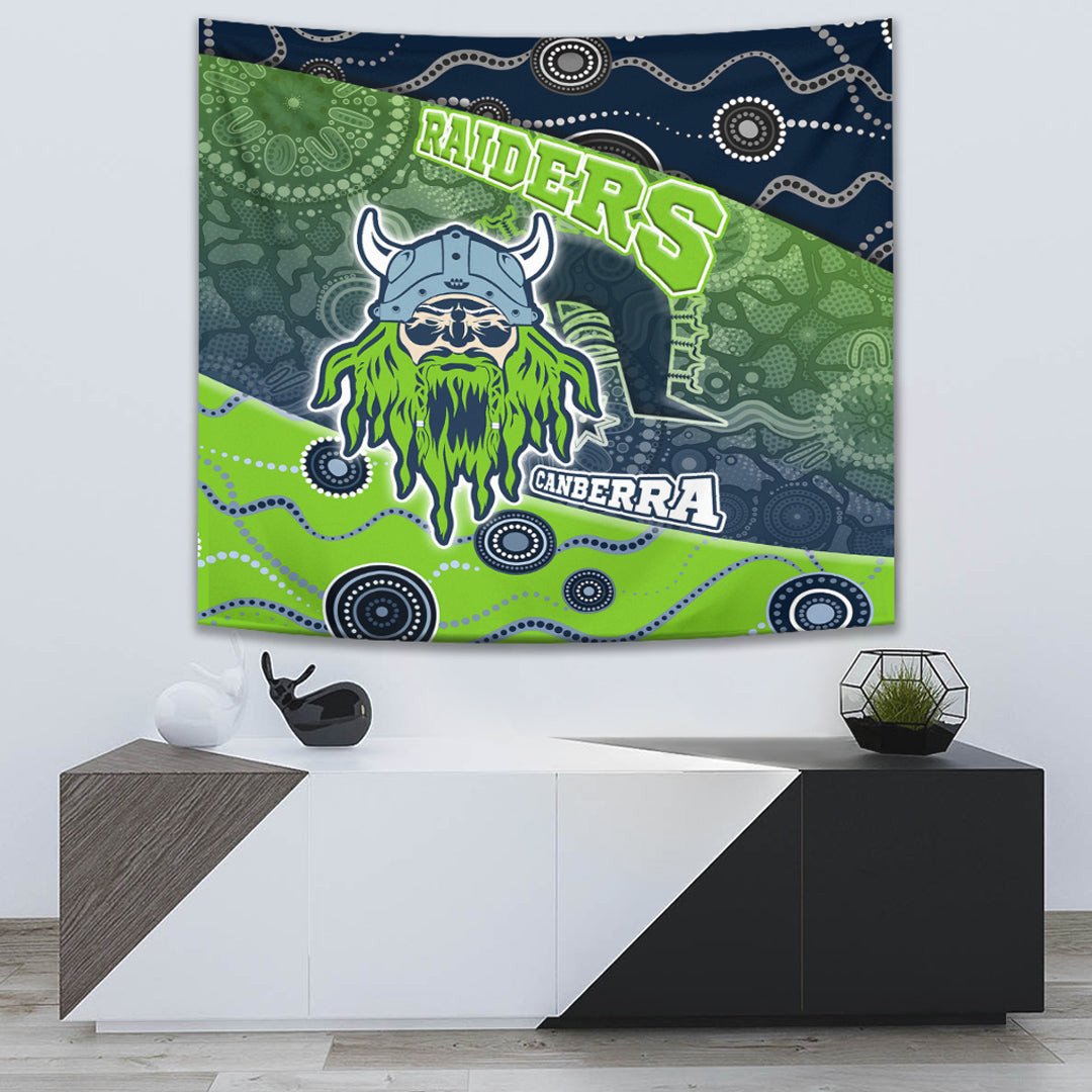 Vibe Hoodie Tapestry - Canberra Raiders NAIDOC Tapestry - Vibe Hoodie Shop