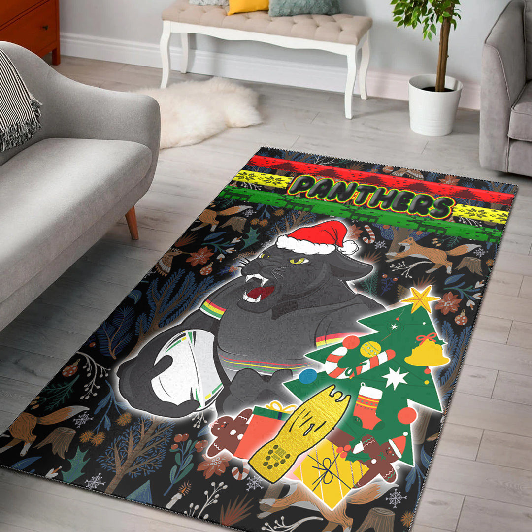 Vibe Hoodie Area Rug - Penrith Panthers Chritsmas 2022 Area Rug - Vibe Hoodie Shop