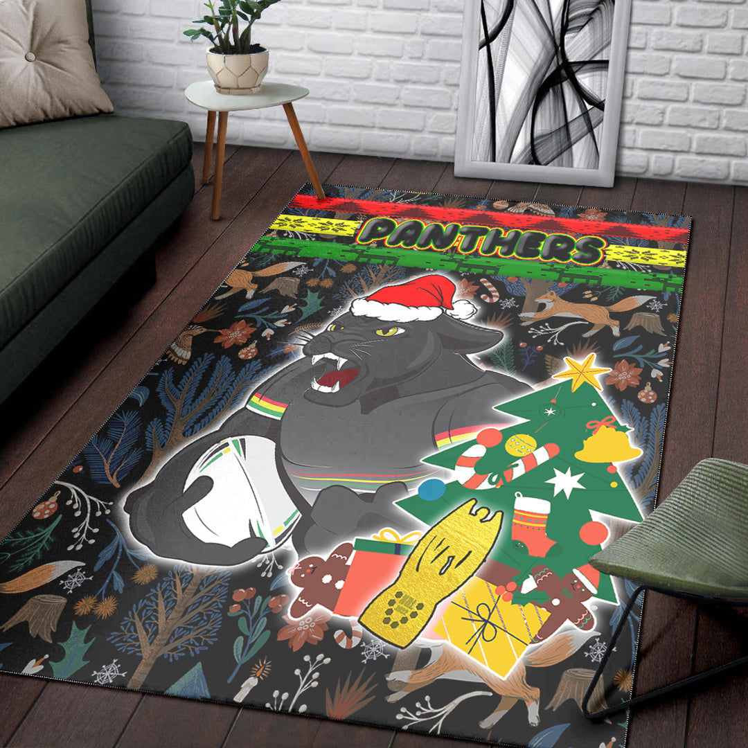 Vibe Hoodie Area Rug - Penrith Panthers Chritsmas 2022 Area Rug - Vibe Hoodie Shop