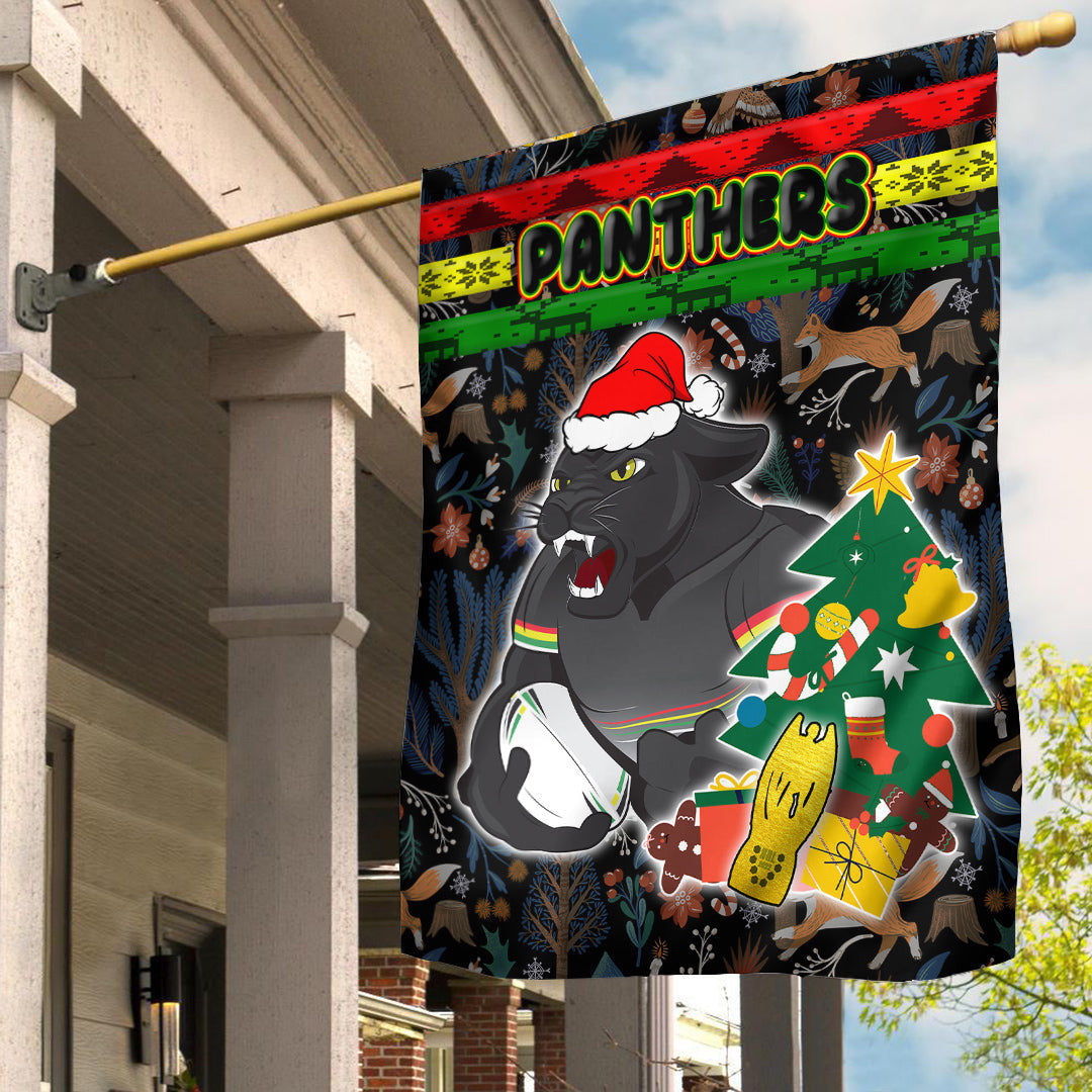 Vibe Hoodie Flag - Penrith Panthers Chritsmas 2022 Flag - Vibe Hoodie Shop