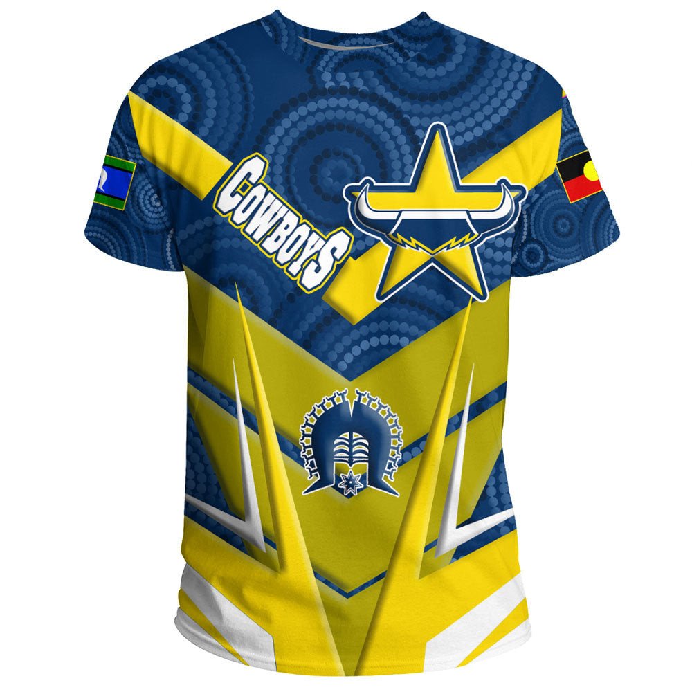 Vibe Hoodie Clothing - North Queensland Cowboys NAIDOC 2022 Sporty Style T Shirt - Vibe Hoodie Shop