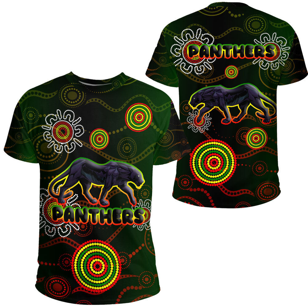 Vibe Hoodie Clothing - Penrith Panthers Aboriginal T Shirt - Vibe Hoodie Shop