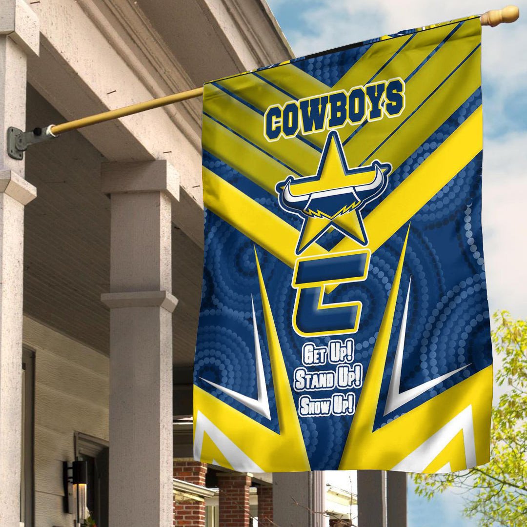 Vibe Hoodie Flag - North Queensland Cowboys Naidoc 2022 Sporty Style Flag - Vibe Hoodie Shop