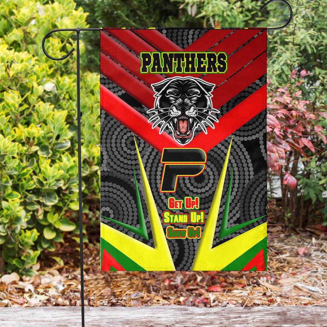 Vibe Hoodie Flag - Penrith Pantherss Naidoc 2022 Sporty Style Flag - Vibe Hoodie Shop