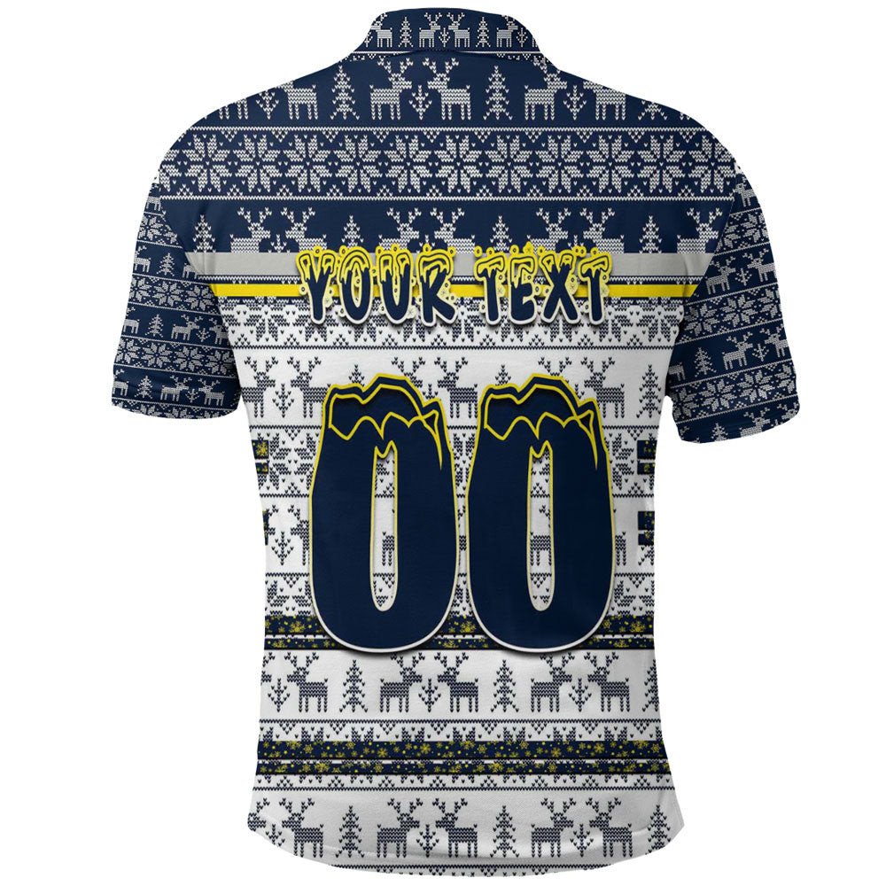 Vibe Hoodie Clothing - North Queensland Cowboys Christmas Polo Shirts - Vibe Hoodie Shop
