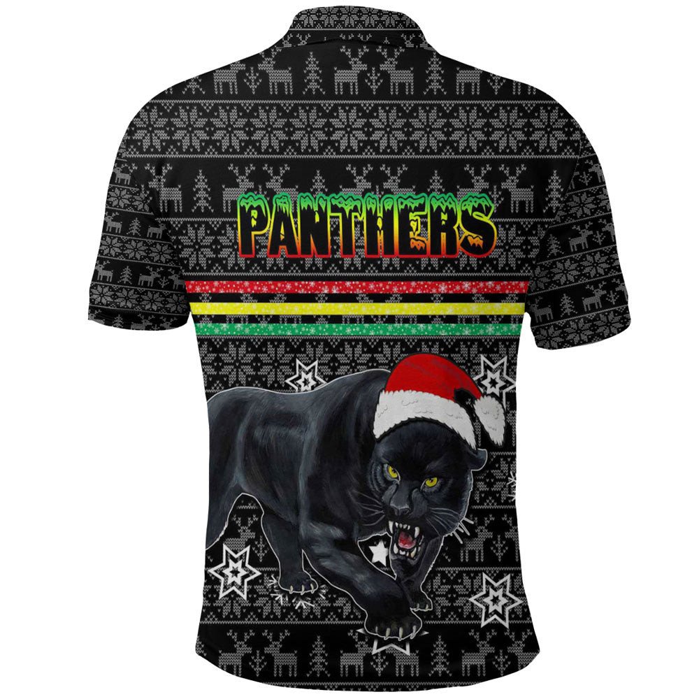 Vibe Hoodie Clothing - Penrith Panthers Christmas Polo Shirts - Vibe Hoodie Shop