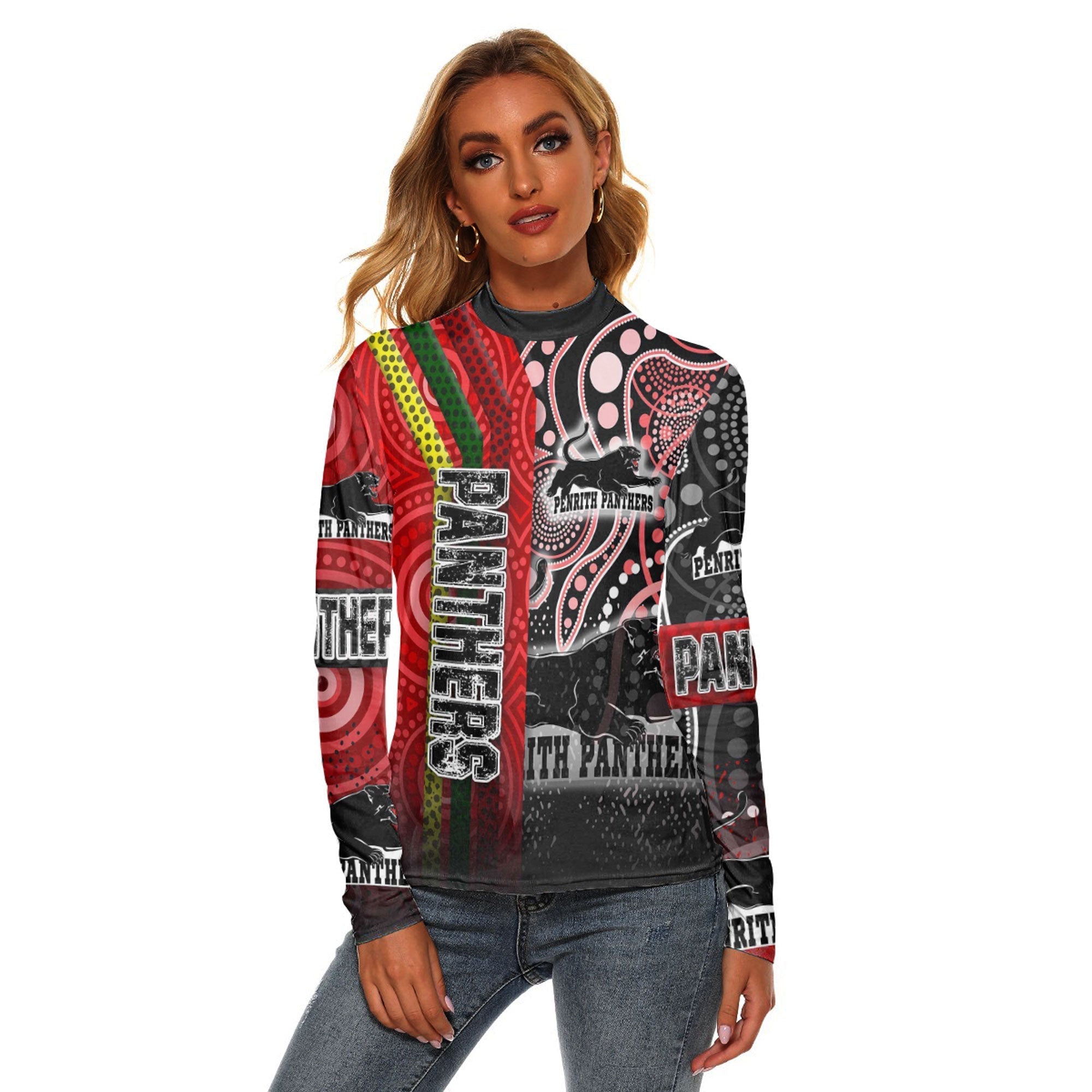 vibe-hoodie-clothing-penrith-panthers-sporty-style-womens-tight-dress