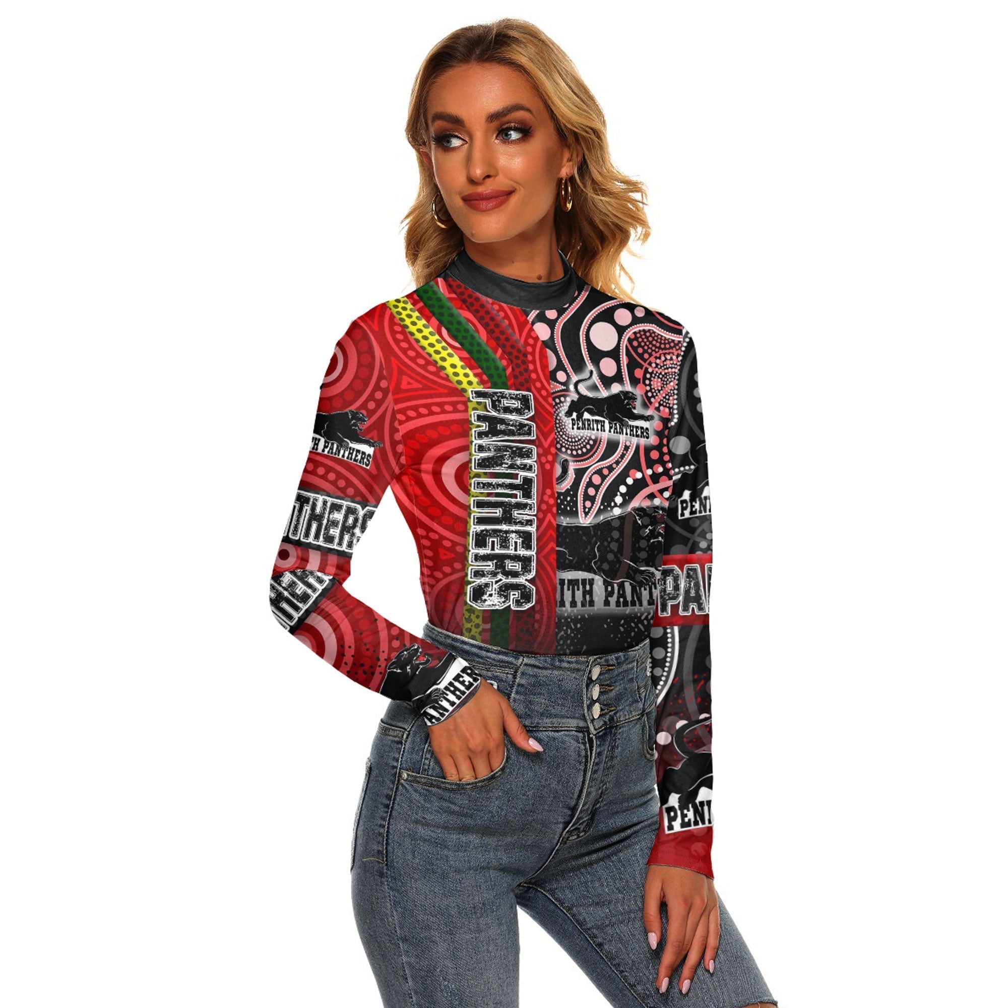 vibe-hoodie-clothing-penrith-panthers-sporty-style-womens-tight-dress