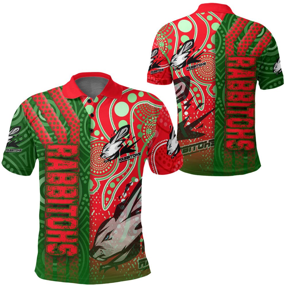 Vibe Hoodie Clothing - South Sydney Rabbitohs Sporty Style Polo Shirts - Vibe Hoodie Shop