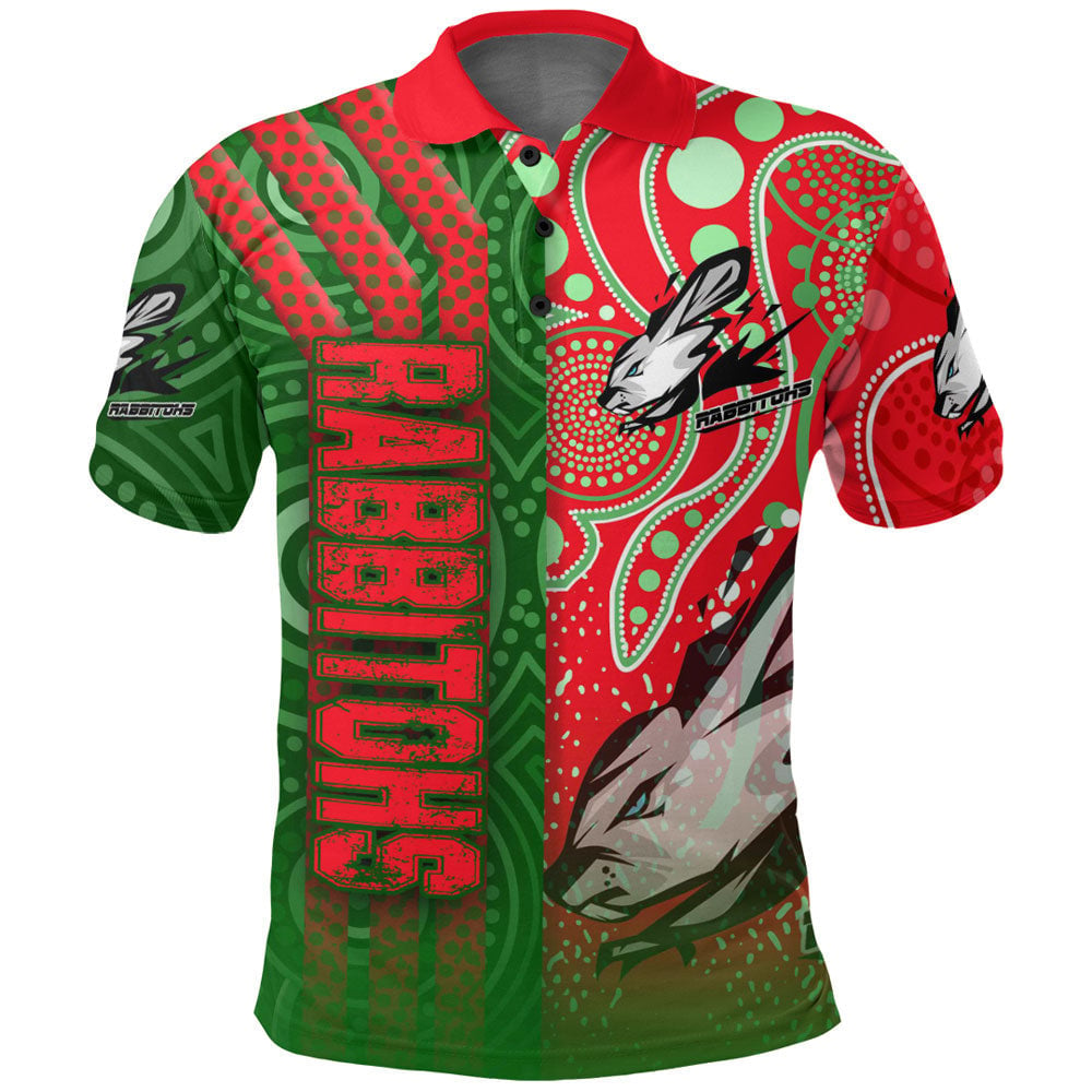 Vibe Hoodie Clothing - South Sydney Rabbitohs Sporty Style Polo Shirts - Vibe Hoodie Shop