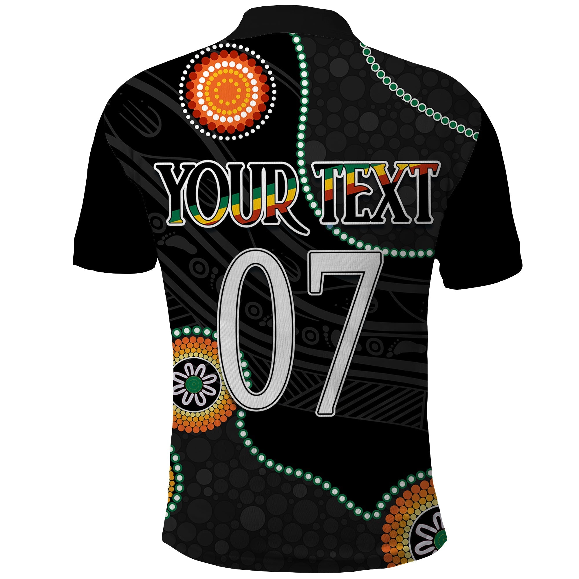 Personalised NAIDOC Week 2023 NRL Panther For Our Elders Polo Shirt - Vibe Hoodie Shop