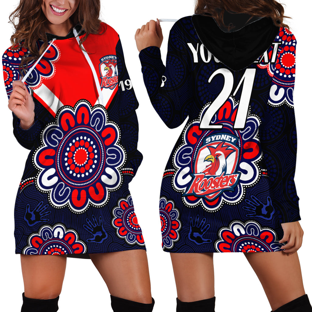 custom-personalised-nrl-sydney-roosters-rugby-1908-aboriginal-hoodie-dress