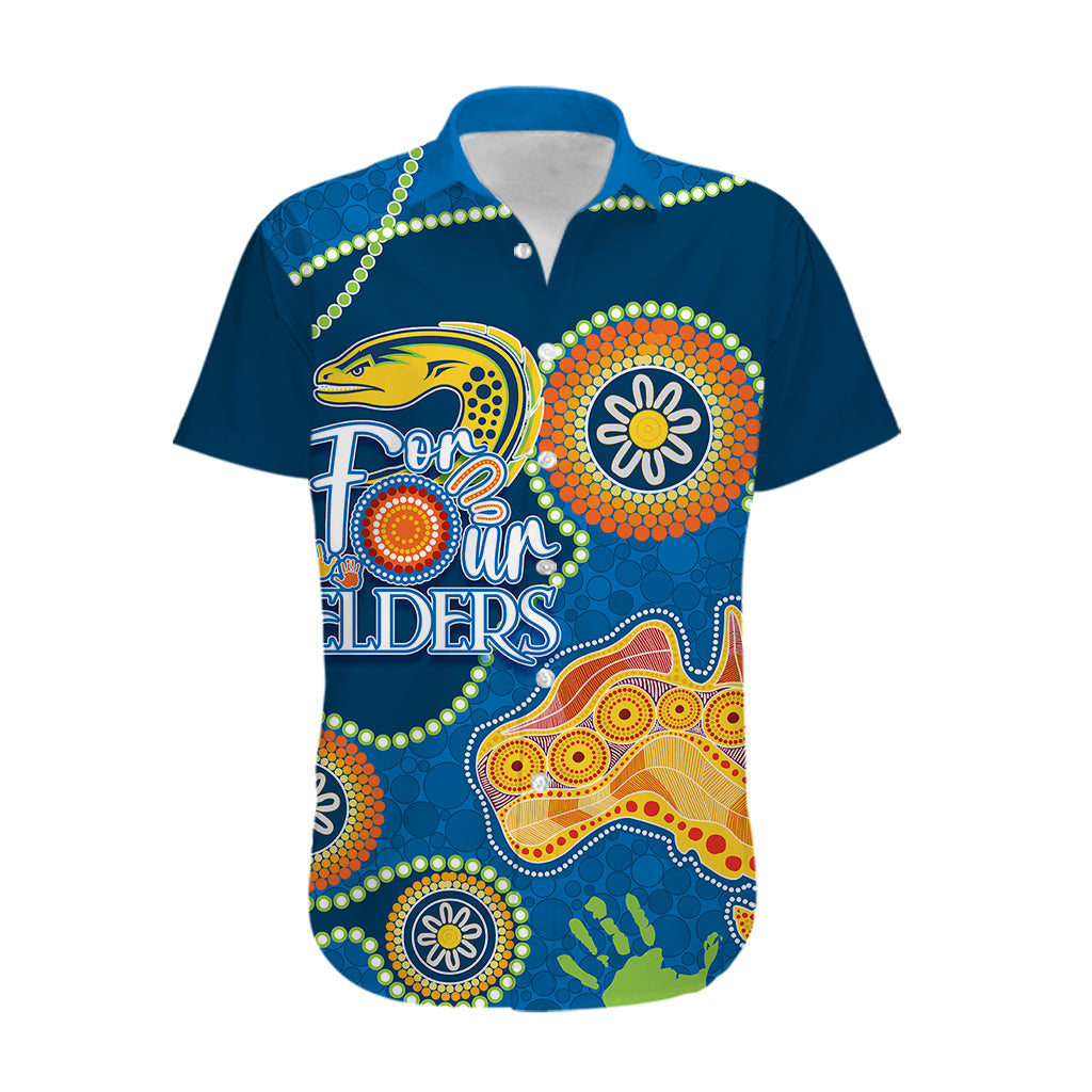 Personalised NAIDOC Week 2023 NRL Eels For Our Elders Hawaiian Shirt - Vibe Hoodie Shop