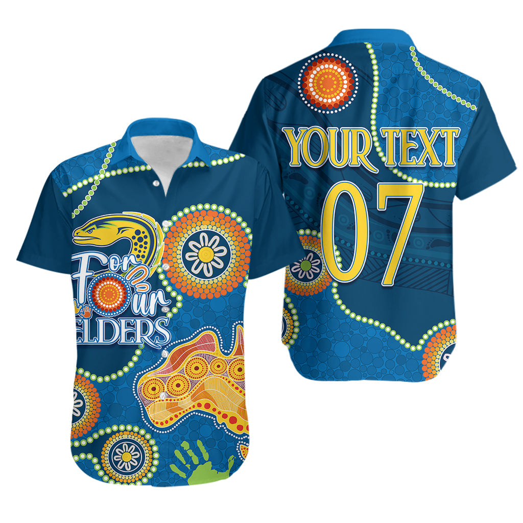 Personalised NAIDOC Week 2023 NRL Eels For Our Elders Hawaiian Shirt - Vibe Hoodie Shop