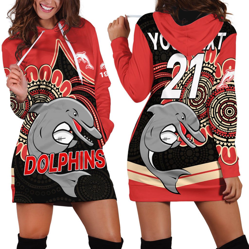 custom-personalised-nrl-redcliffe-dolphins-hoodie-dress