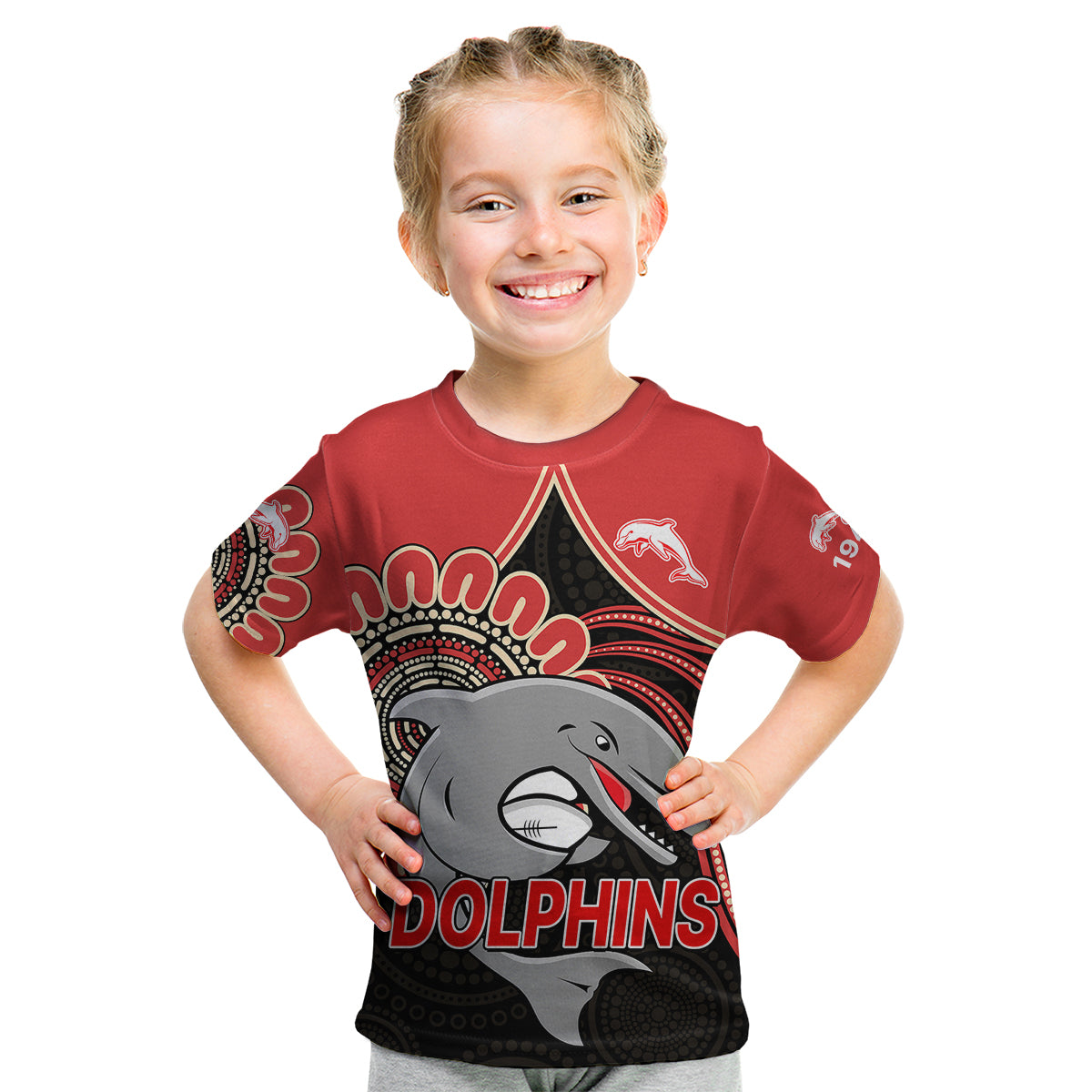 custom-personalised-nrl-redcliffe-dolphins-kid-t-shirt