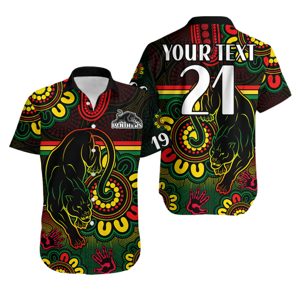 (Custom Personalised) NRL Penrith Panthers Rugby Hawaiian Shirt Panthers 1966 Aboriginal - Vibe Hoodie Shop