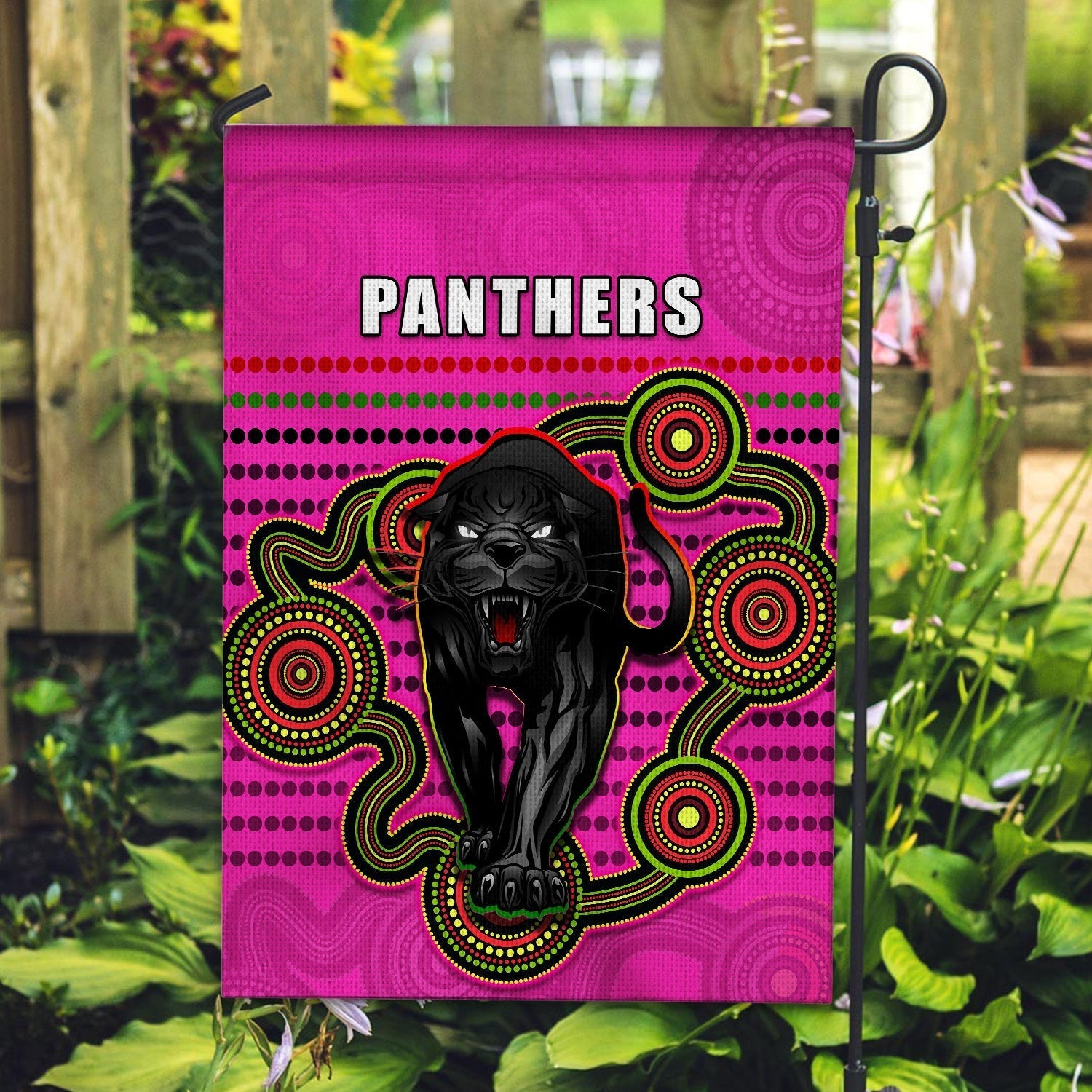 Panthers Indigenous Flag Version Pink Alternate - Vibe Hoodie Shop