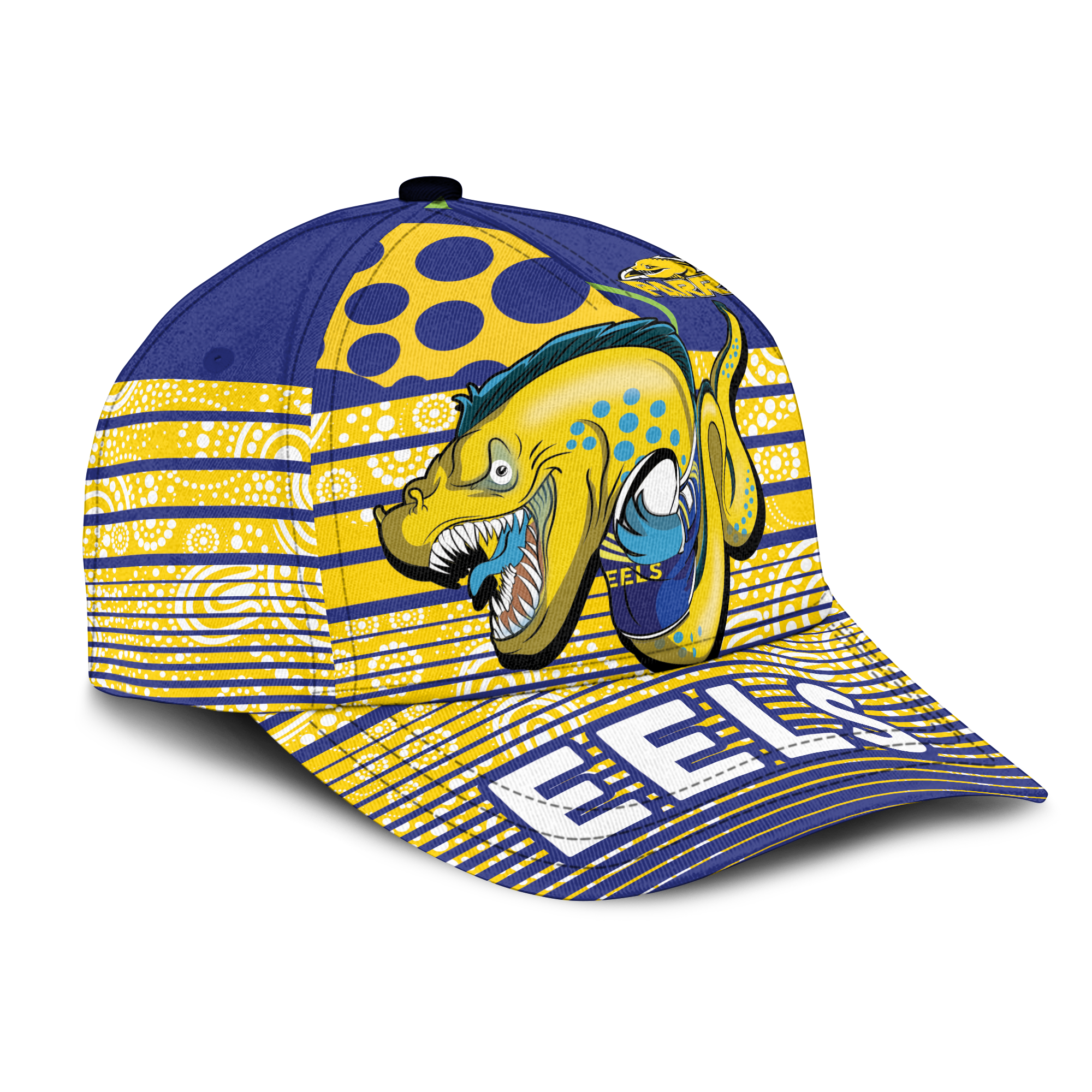 Eels Rugby Parra Aboriginal Blue And Gold Cap - - Vibe Hoodie Shop