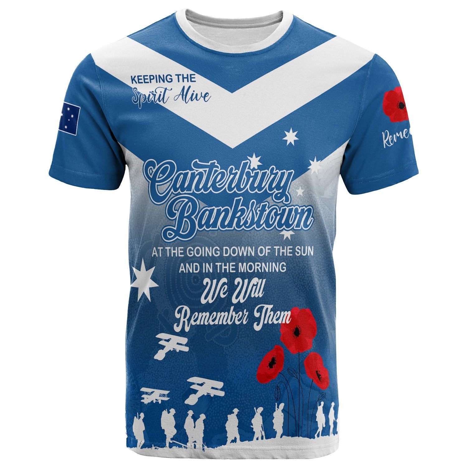 australia-canterbury-bankstown-anzac-custom-t-shirt-keeping-the-spirit-alive-t-shirt
