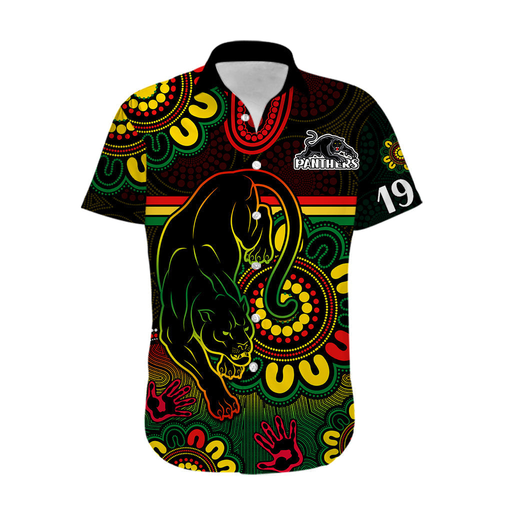 NRL Penrith Panthers Rugby Hawaiian Shirt Panthers 1966 Aboriginal - Vibe Hoodie Shop