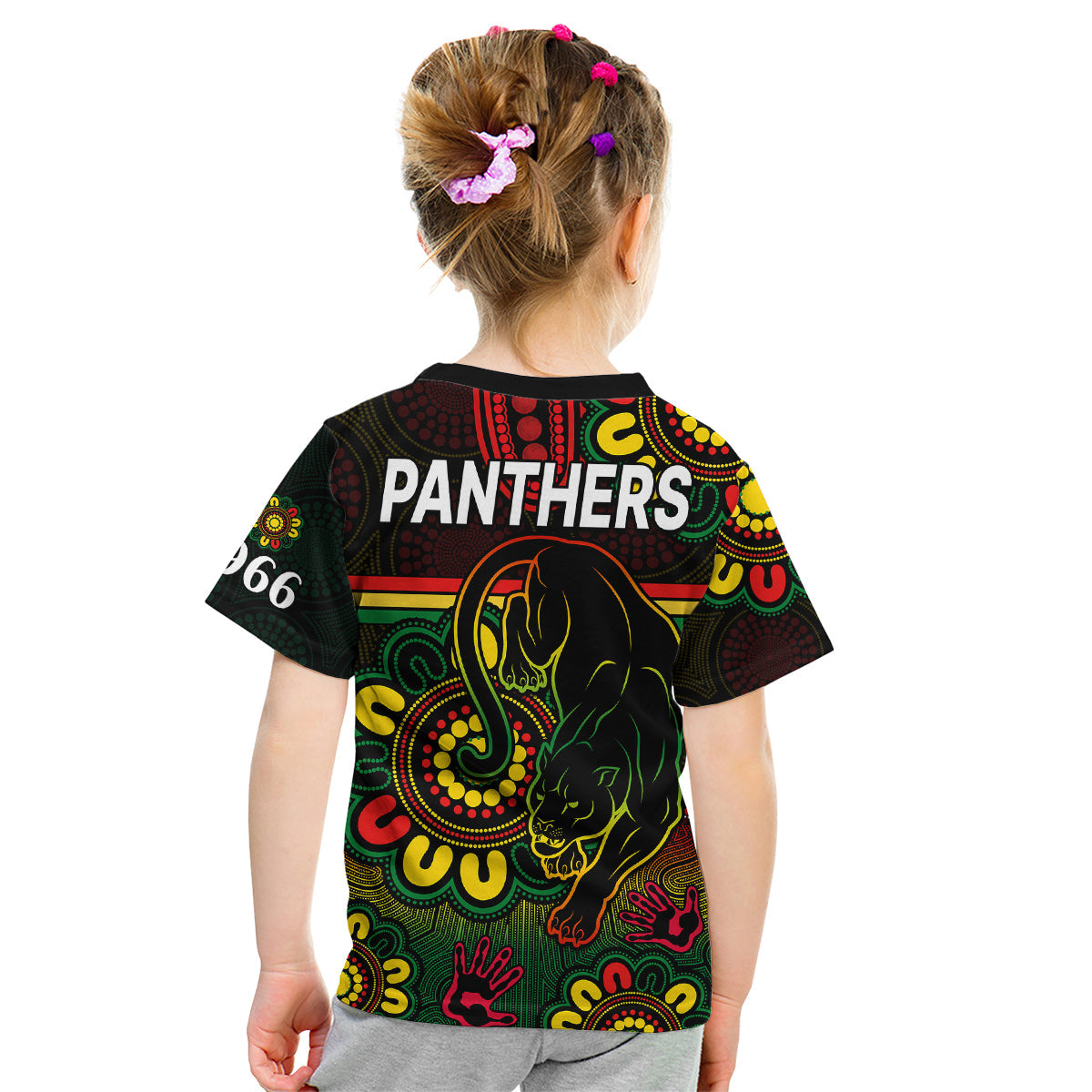NRL Penrith Panthers Rugby Kid T Shirt Panthers 1966 Aboriginal Panthers 1966 Aboriginal - Vibe Hoodie Shop