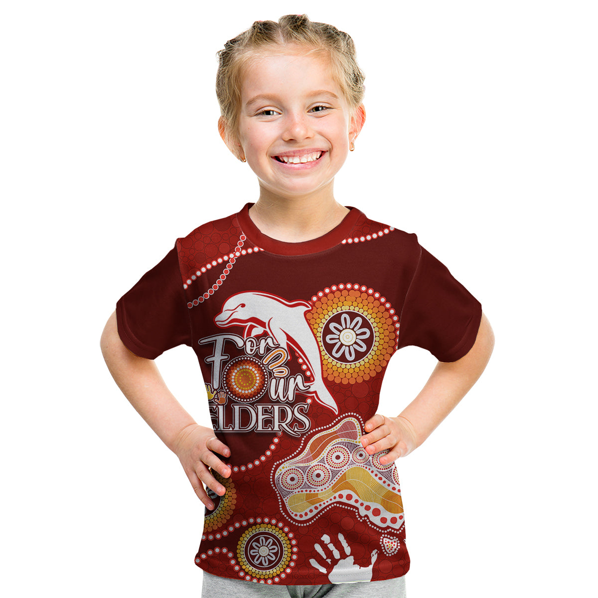 personalised-naidoc-week-2023-nrl-dolphins-for-our-elders-kid-t-shirt