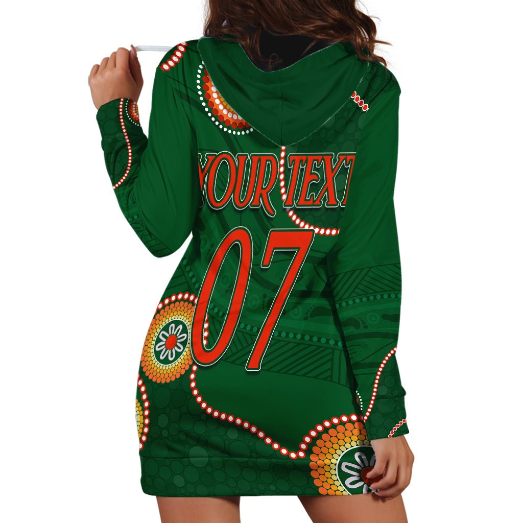 Personalised NAIDOC Week 2023 NRL Rabbitohs For Our Elders Hoodie Dress - Vibe Hoodie Shop