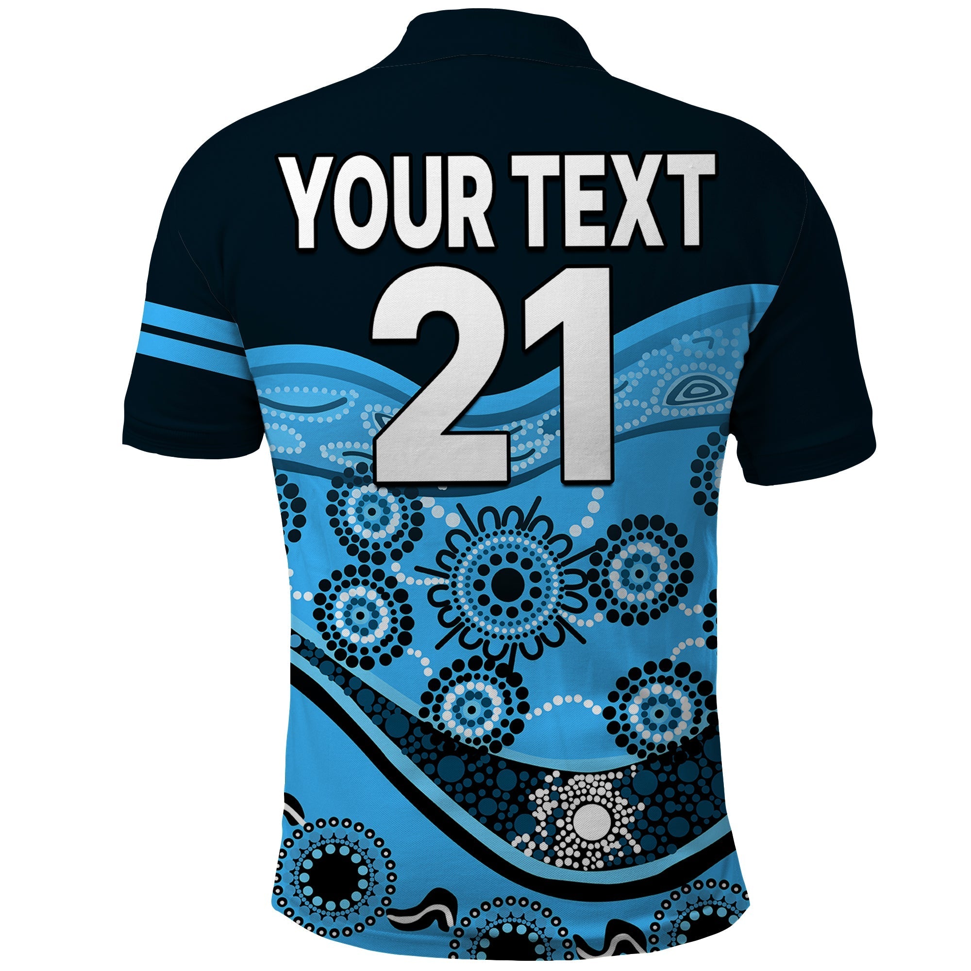 (Custom Personalised) Waratahs Rugby Polo Shirt NSW Red Waratahs Indigenous LT9 - Vibe Hoodie Shop