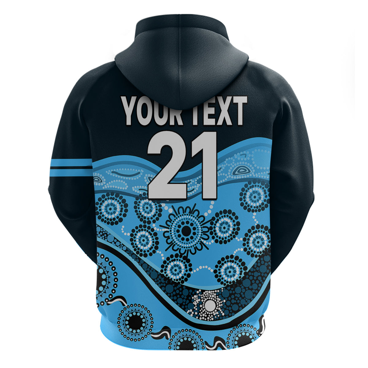 (Custom Personalised) Waratahs Rugby Hoodie NSW Red Waratahs Indigenous LT9 - Vibe Hoodie Shop
