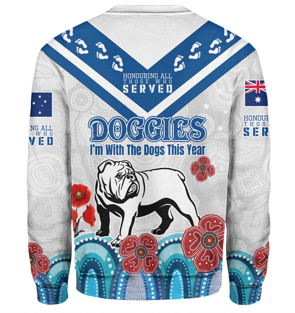 australia-city-of-canterbury-bankstown-anzac-custom-sweatshirt-anzac-day-im-with-the-doggies-sweatshirt