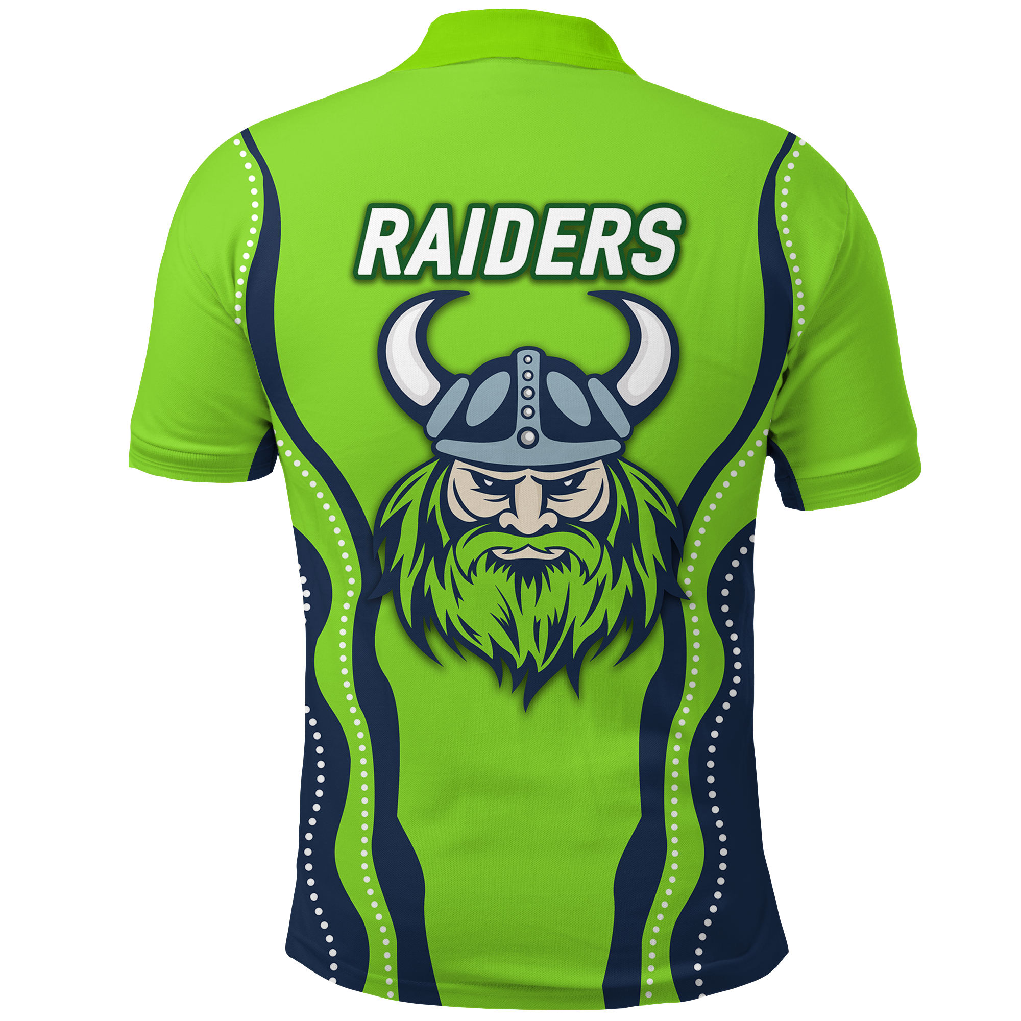 Canberra Raiders Rugby Indigenous Polo Shirt - - Vibe Hoodie Shop